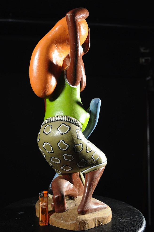 Sculpture Shetani Fermier - Agostino Malaba - Makonde