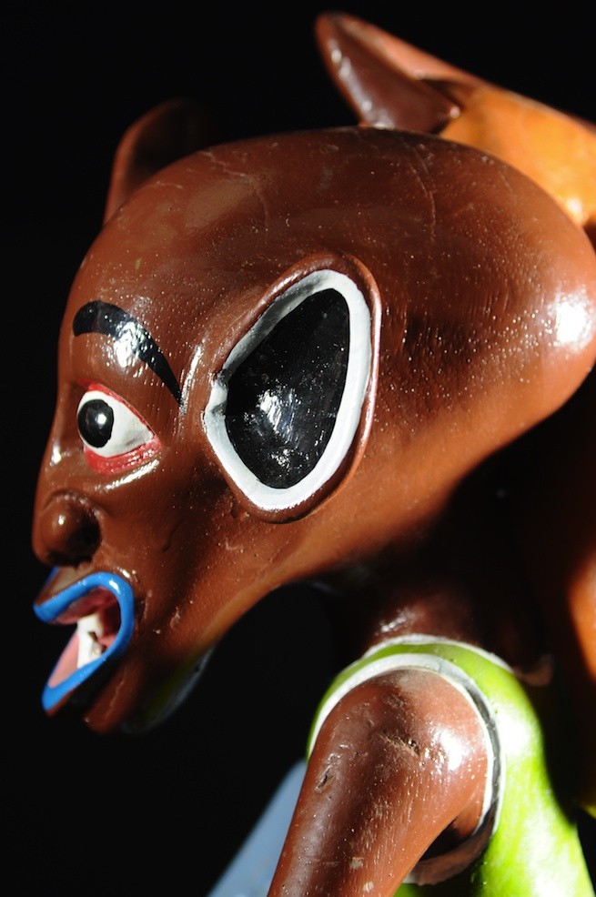 Sculpture Shetani Fermier - Agostino Malaba - Makonde