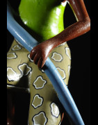 Sculpture Shetani Fermier - Agostino Malaba - Makonde