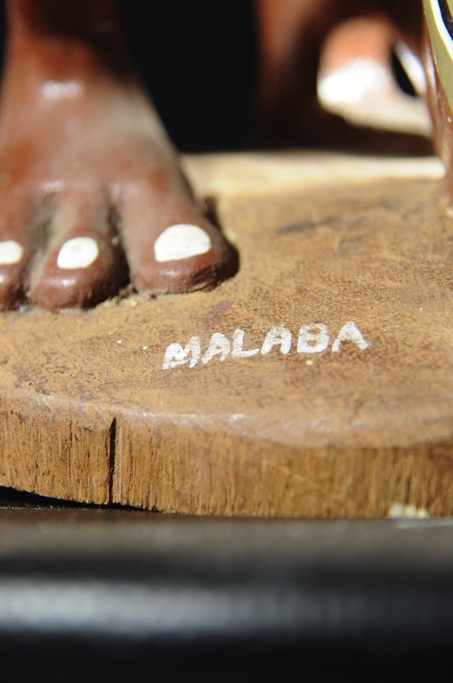 Sculpture Shetani Fermier - Agostino Malaba - Makonde
