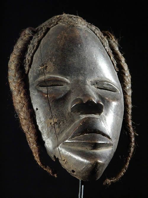 Masque ancien - Dan Yacouba - Liberia - Masques africains