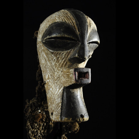 Masque Kifwebe de main - Songye - RDC Zaire