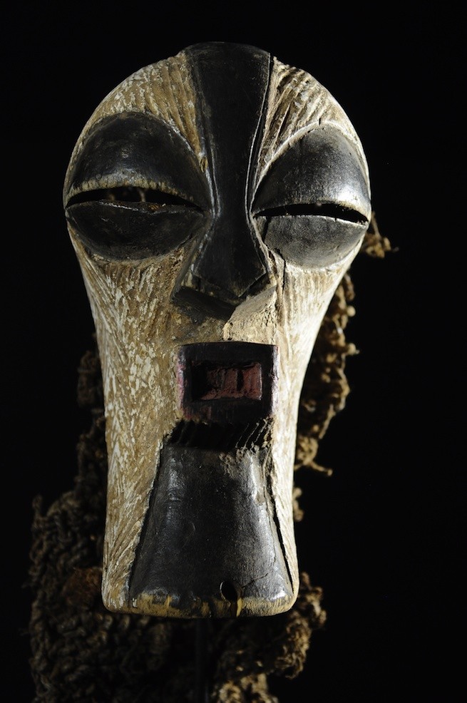 Masque Kifwebe de main - Songye - RDC Zaire