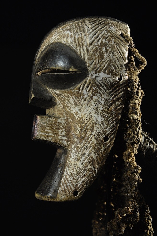 Masque Kifwebe de main - Songye - RDC Zaire