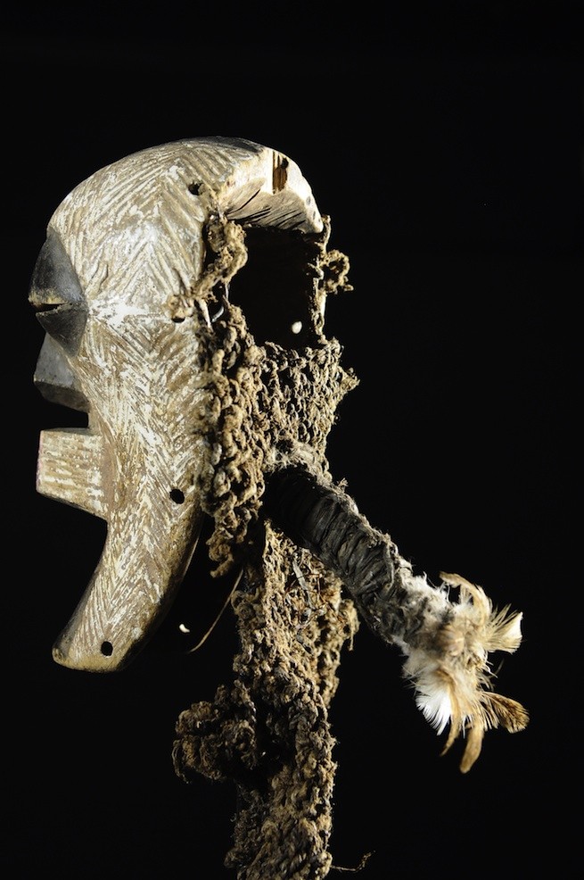 Masque Kifwebe de main - Songye - RDC Zaire