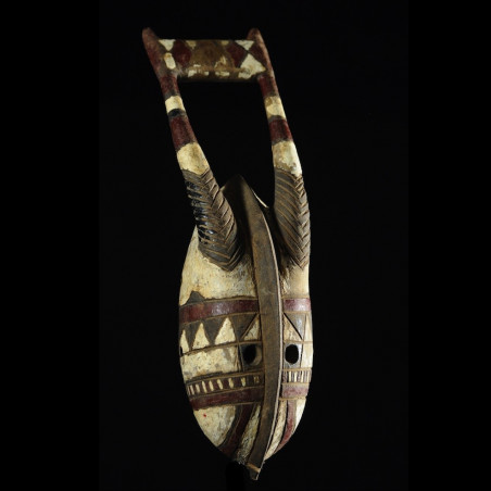 Masque Antilope polychrome - Mossi / Gurunsi - Burkina Faso
