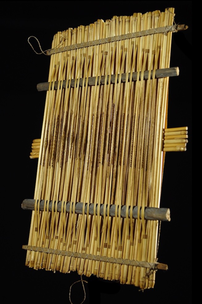 Tianhoun en paille ou Cithare en radeau - Bwa / Bwaba - Cordophones