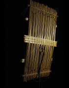 Tianhoun en paille ou Cithare en radeau - Bwa / Bwaba - Cordophones