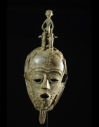 Masque en alliage de metal - Baoule - Cote Ivoire