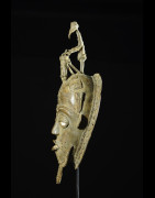 Masque en alliage de metal - Baoule - Cote Ivoire