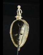 Masque en alliage de metal - Baoule - Cote Ivoire