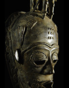 Masque en alliage de metal - Baoule - Cote Ivoire