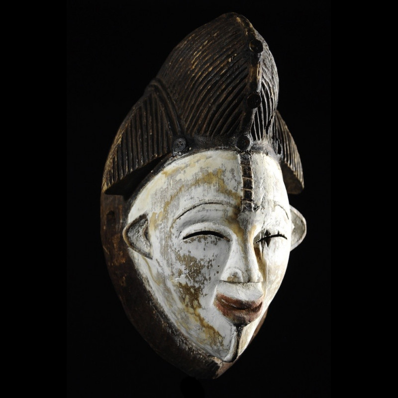 Masque Mukuyi Okuyi - Punu / Pounou - Gabon