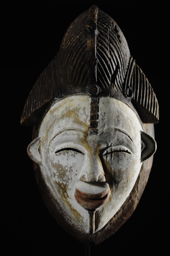 Masque Mukuyi Okuyi - Punu / Pounou - Gabon