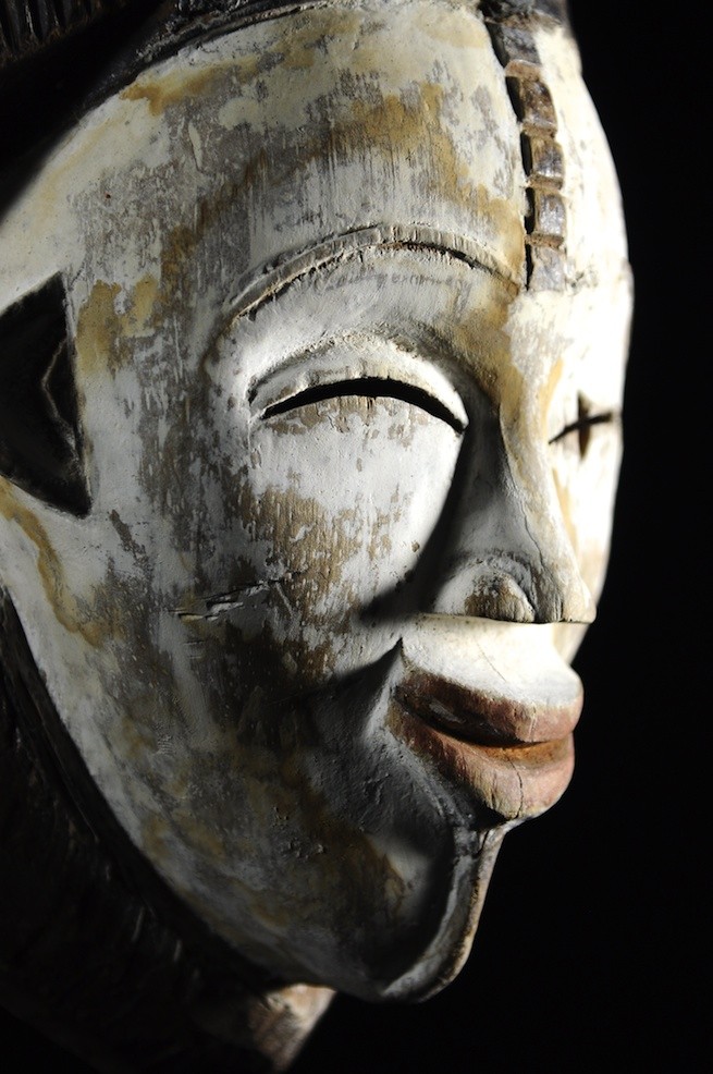 Masque Mukuyi Okuyi - Punu / Pounou - Gabon