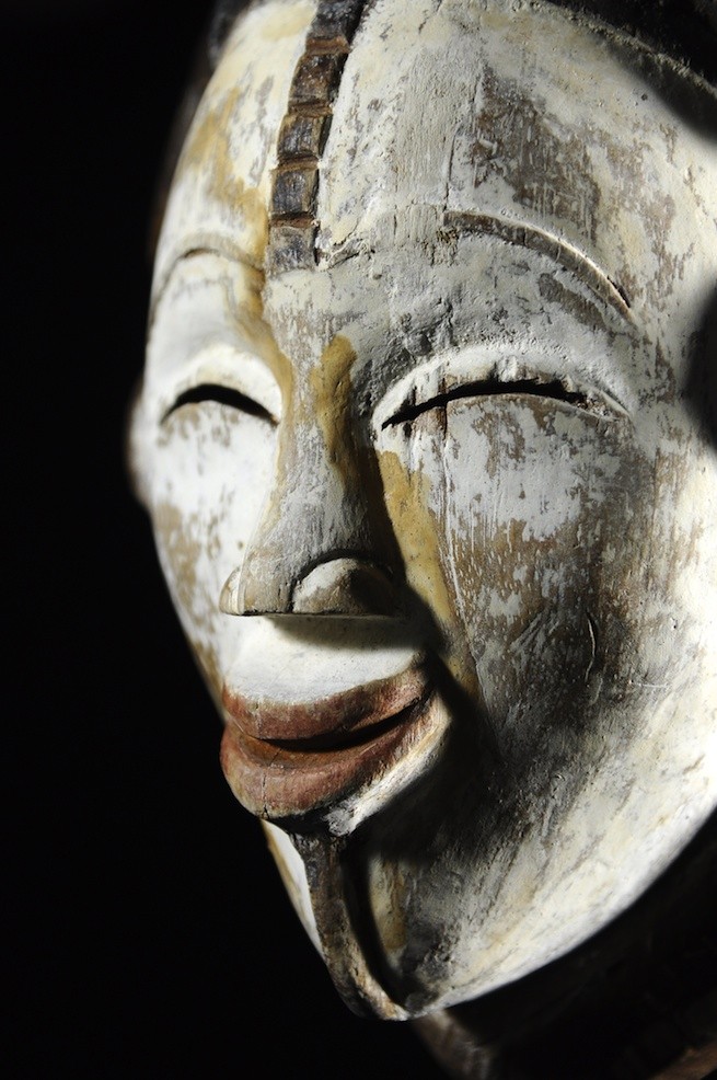Masque Mukuyi Okuyi - Punu / Pounou - Gabon
