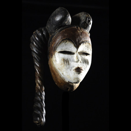 Masque blanc ancien - Tsogho / Vouvi - Gabon