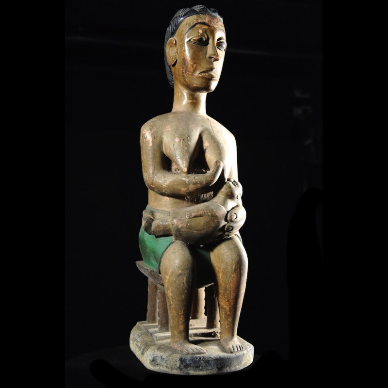 Maternite Royale polychrome - Ewe - Togo