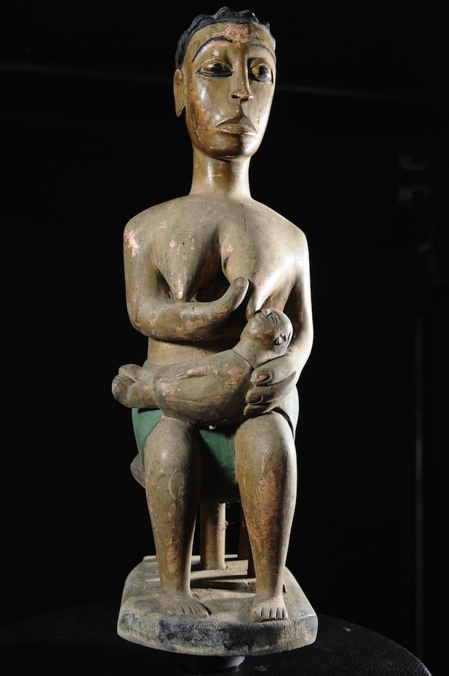 Maternite Royale polychrome - Ewe - Togo
