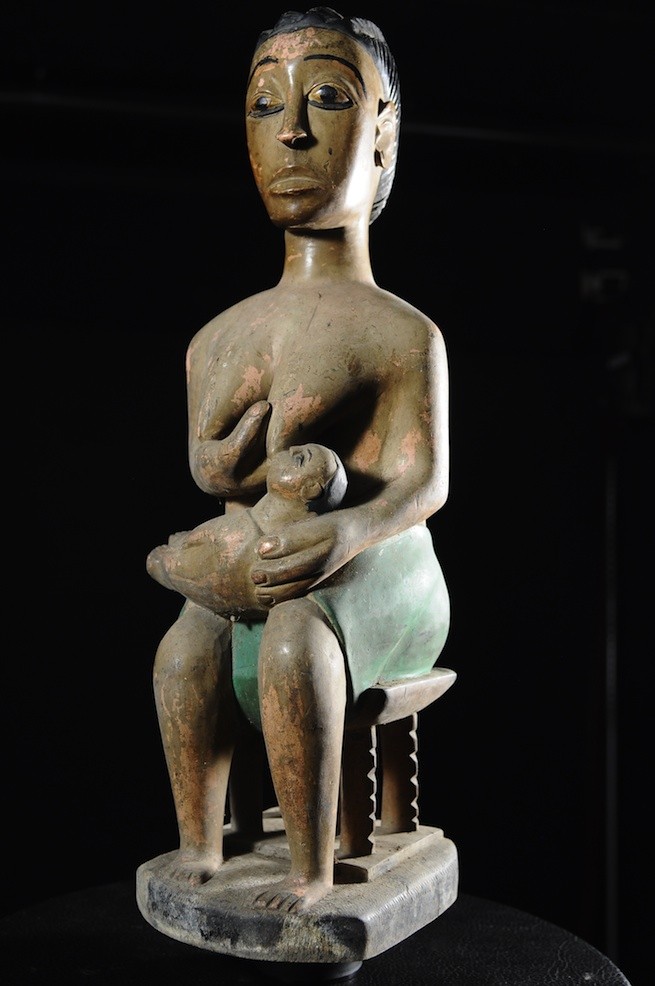 Maternite Royale polychrome - Ewe - Togo