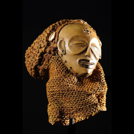 Masque Mwana Pwo de main - Chokwe / Tschokwe - Angola