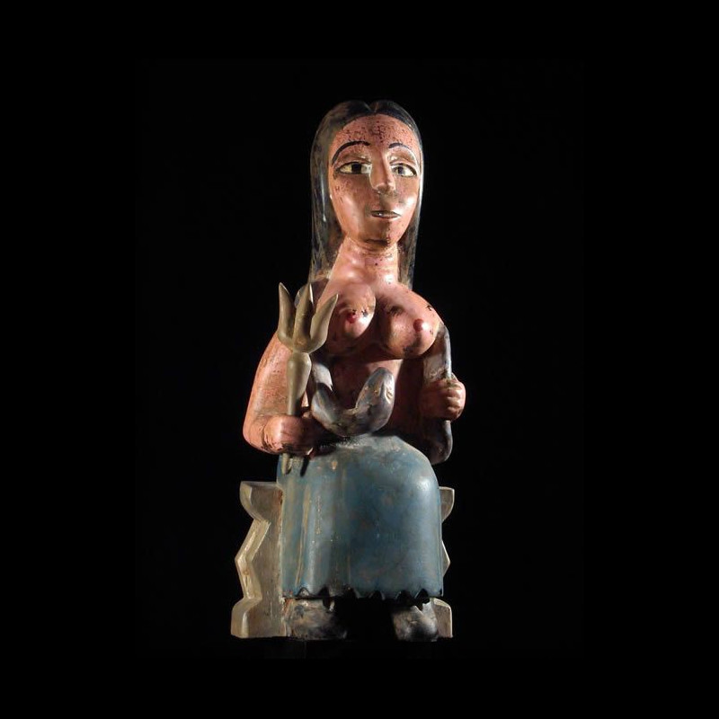 Statuette Vaudou Mami Wata - Ewe - Benin - Culte Vaudou
