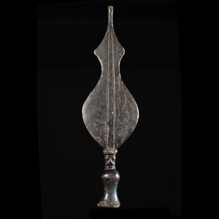 Couteau Glaive Ikul Bois - Kuba / Bakuba - Rdc Zaire