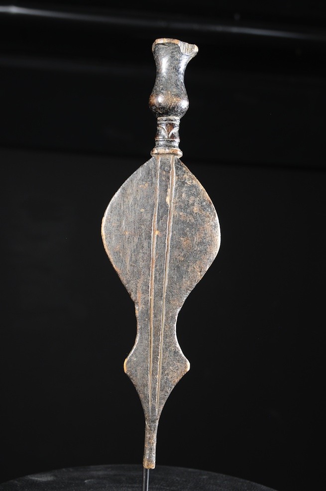 Couteau Glaive Ikul Bois - Kuba / Bakuba - Rdc Zaire