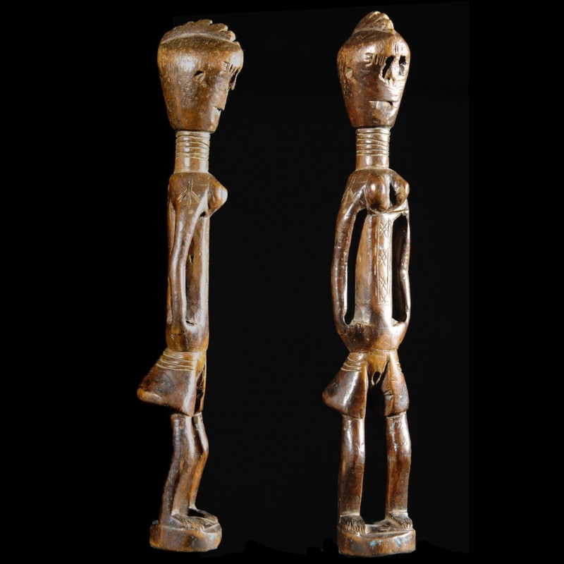 Statuette ancestrale articulee - Loko - Sierra Leone