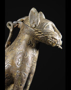 Leopard Royal Aquamanille - Bini Edo - Bronzes du Benin