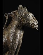 Leopard Royal Aquamanille - Bini Edo - Bronzes du Benin