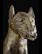 Leopard Royal Aquamanille - Bini Edo - Bronzes du Benin