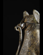 Leopard Royal Aquamanille - Bini Edo - Bronzes du Benin