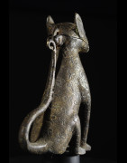 Leopard Royal Aquamanille - Bini Edo - Bronzes du Benin