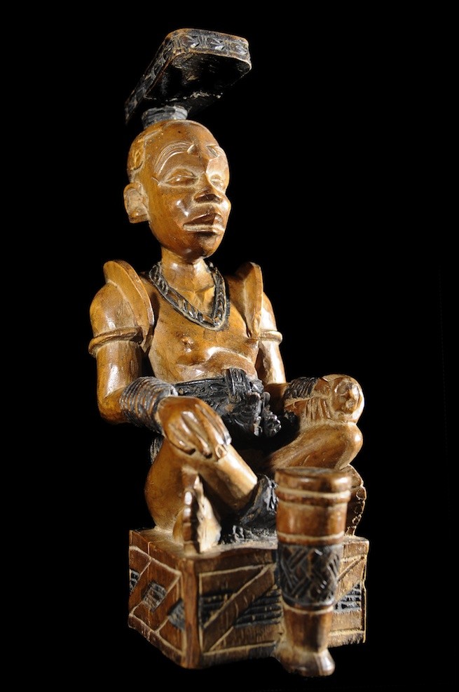 Statue Cultuelle Ndop - Kuba - RDC Zaire