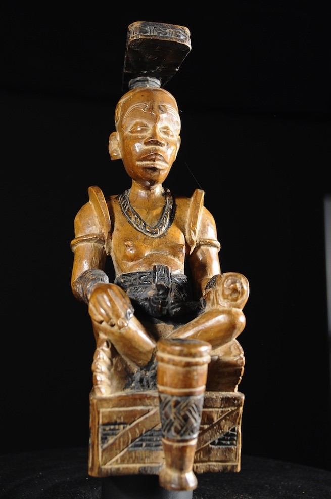Statue Cultuelle Ndop - Kuba - RDC Zaire