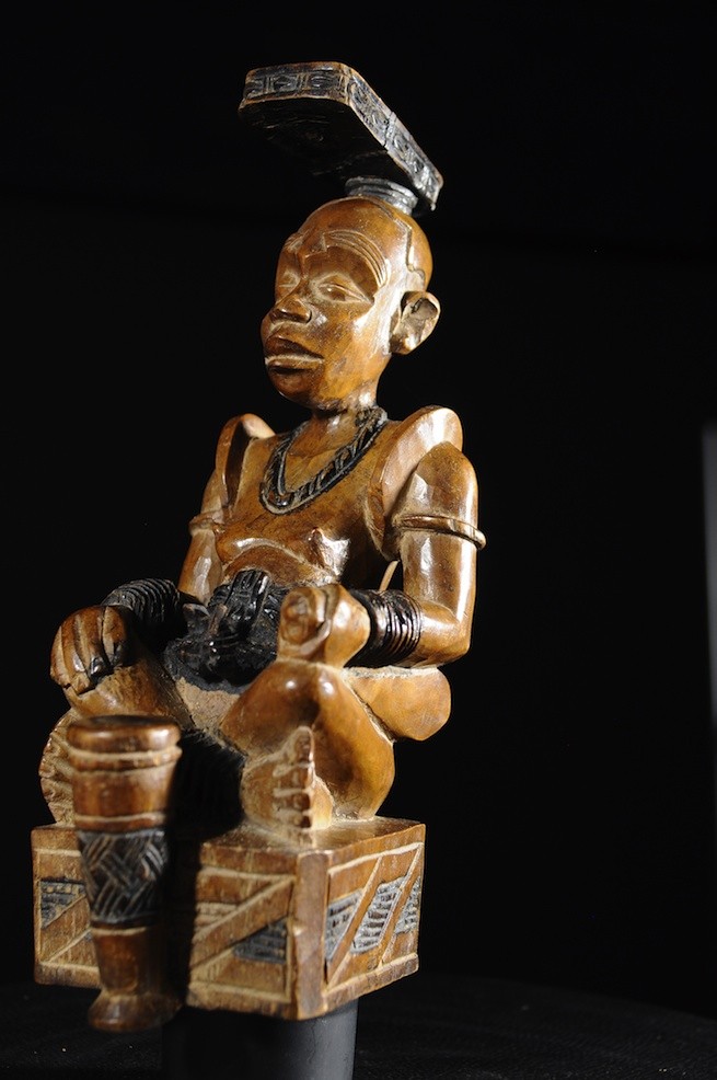 Statue Cultuelle Ndop - Kuba - RDC Zaire