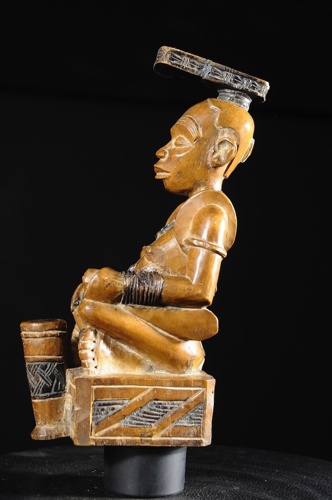 Statue Cultuelle Ndop - Kuba - RDC Zaire