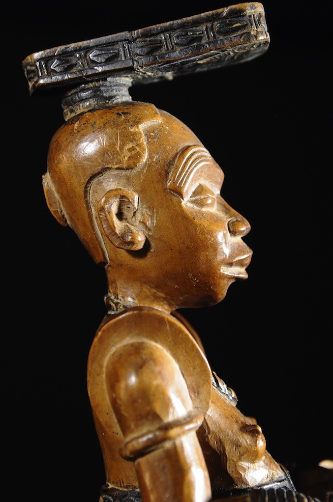 Statue Cultuelle Ndop - Kuba - RDC Zaire