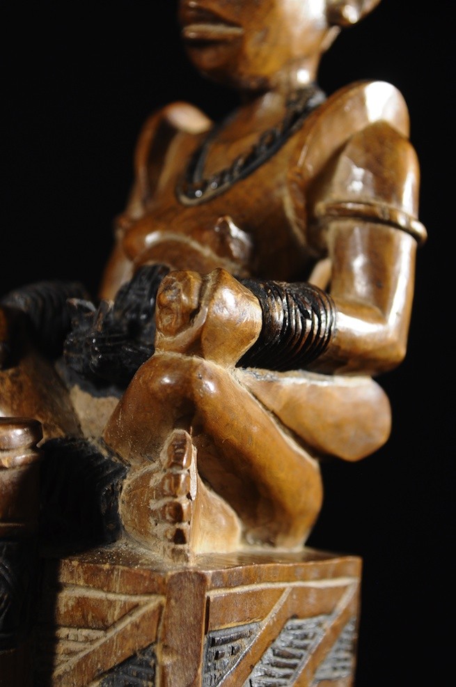 Statue Cultuelle Ndop - Kuba - RDC Zaire