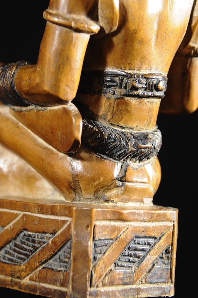 Statue Cultuelle Ndop - Kuba - RDC Zaire