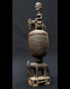 Coupe de Hogon rituelle avec cavalier - Dogon - Mali
