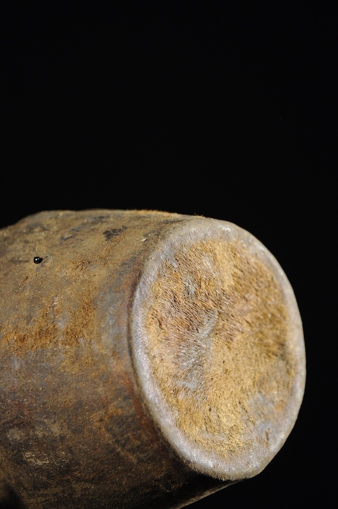 Pot a miel cuir et bois - Boni / Awer - Ethiopie