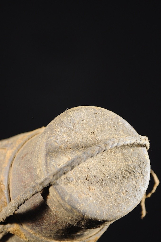 Pot a miel cuir et bois - Boni / Awer - Ethiopie