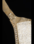 Tablier pagne  en cuir et perles - Toposa - Kenya / Soudan