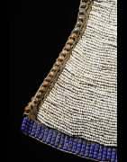 Tablier pagne  en cuir et perles - Toposa - Kenya / Soudan