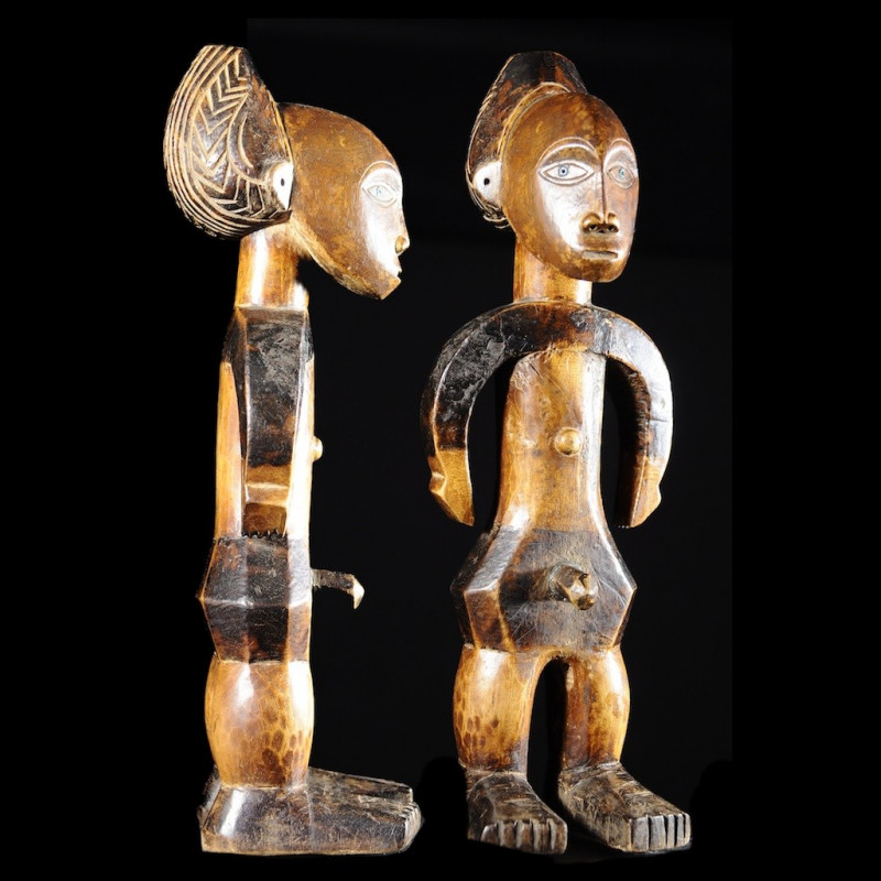 Statue Cultuelle style Yambio - Zande / Azande- RDC Zaire / Congo