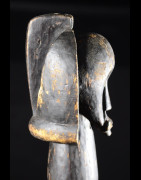 Tete fragment de poteau - Fang - Gabon