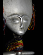Akua Mma ou Akwaba en aluminium - Ashanti - Ghana - Poupees Africaines