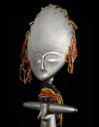 Akua Mma ou Akwaba en aluminium - Ashanti - Ghana - Poupees Africaines